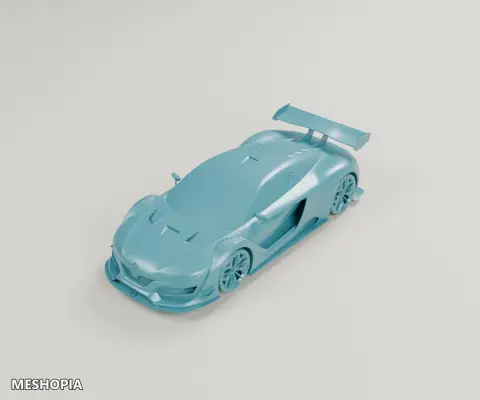 Vista de Renault Sport RS01 2015 — Racing Car Display Model
