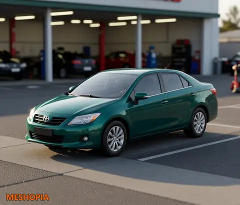 Vista de Toyota Corolla 2010 — Native Vehicle Model