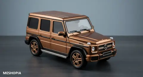 Vista de Mercedes-Benz G-Class — Foldable STL Vehicle Model