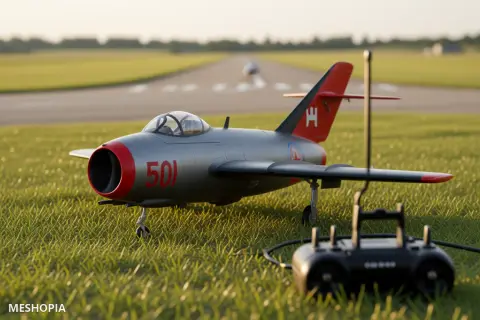Vista de MiG-15 — 3D Printable RC Jet