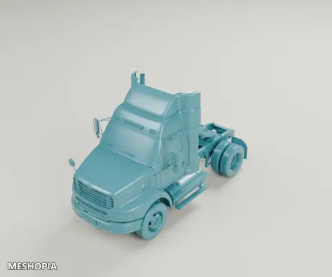 Vista de Ford Sterling A9500 Tractor Truck 2006 — Detailed 3D Vehicle Model