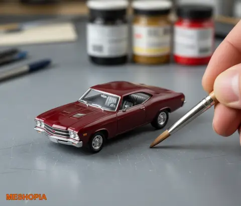 Vista de Chevrolet Chevelle 1970 — Coupe Native Model