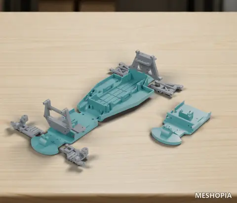 Vista de RC Sport and Offroad Chassis Alternatives - Twenty-Four STL Parts