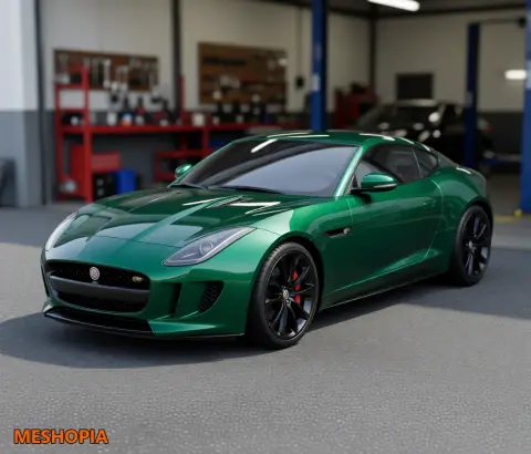 Vista de Jaguar F-Type — Native Coupe Model
