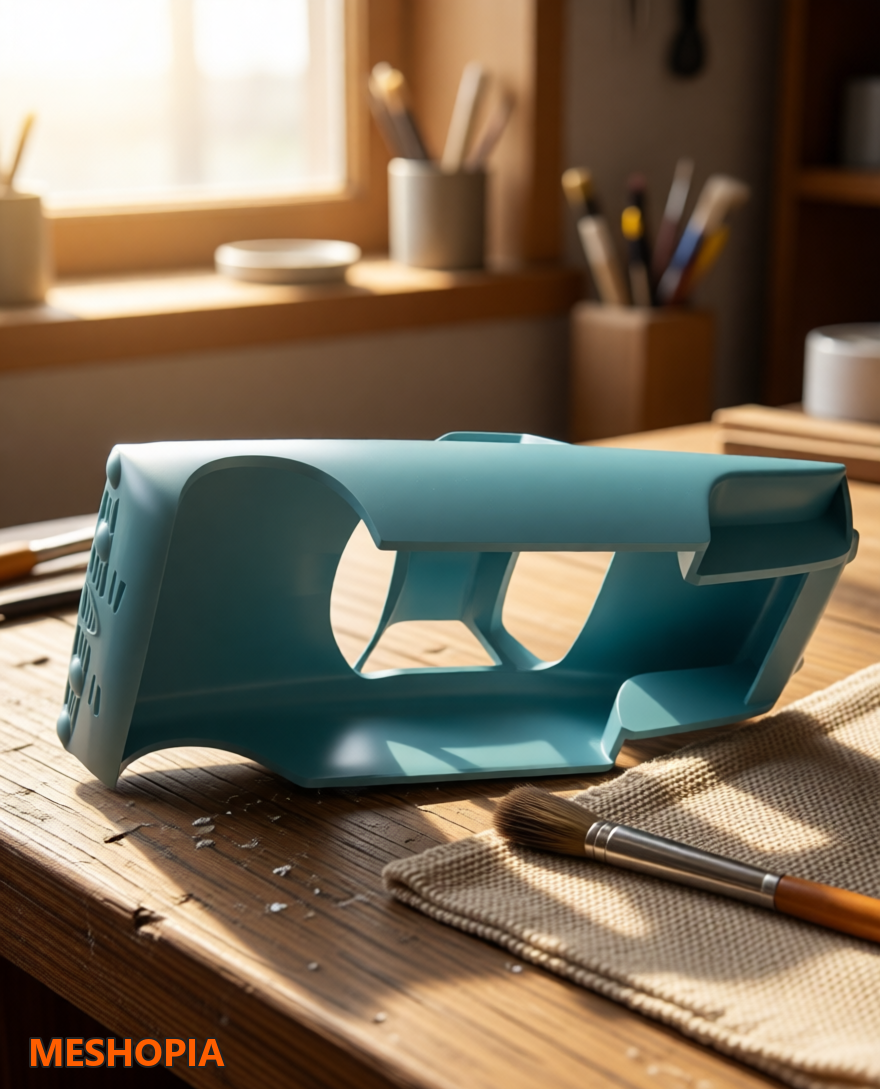 Vista de Alfa Romeo JK Espingarda Prototype — Slot Car Body Shell