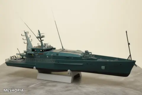 Vista de Armidale-Class RC Patrol Boat — 1:35 Scale — Multipart STL Kit
