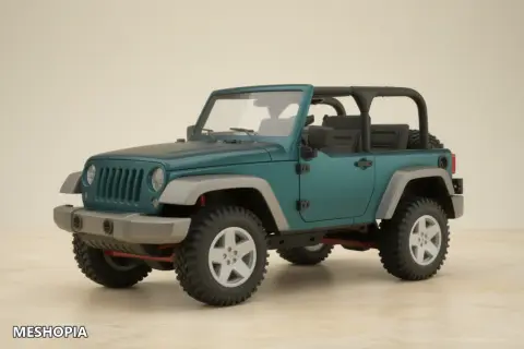 Vista de Rancher 4x4 — Open-Body and Hardtop STL Vehicle Kit