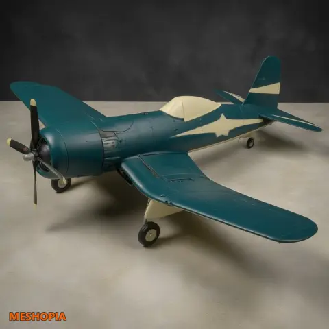 Vista de Vought F4U Corsair — Airframe Files and F2G Conversion
