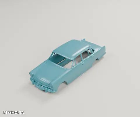 Vista de Alfa Romeo JK 2150 1970 — Slot Car Body Shell