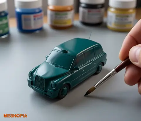 Vista de London Taxi — Native OBJ Vehicle Model