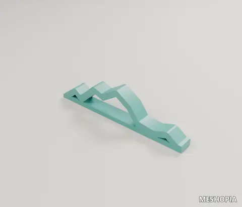 Vista de Stepped Obstacle Ramp for RC Crawlers - Single STL