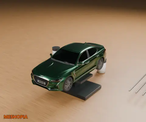 Vista de Genesis G70 2018 — Native Vehicle Model