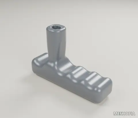 Vista de T-Handle Rod-End Assembly Tool for RC Linkages - STL