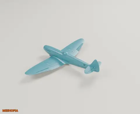 Vista de Supermarine Spitfire — DIY Airframe STL Parts and Variants