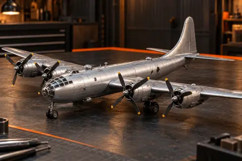 Vista de B-29 Superfortress · modelo digital STL