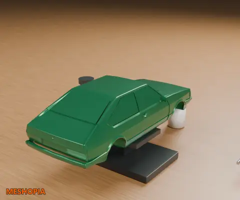 Vista de Volkswagen Passat Two-Door — Body Shell