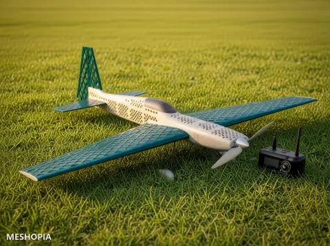 Vista de Kraga Maripi — 3D Printable RC Aircraft