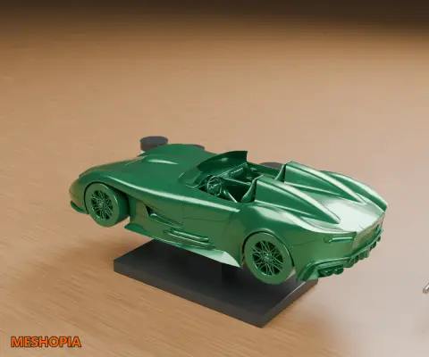 Vista de Ferrari 250 TR Tribute — Vehicle Mesh