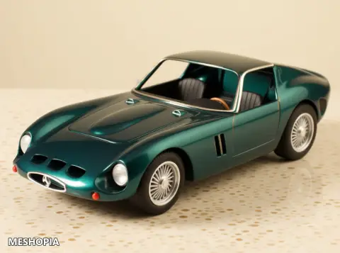 Vista de Ferrari 250 GTO — Multipart STL Assembly Kit