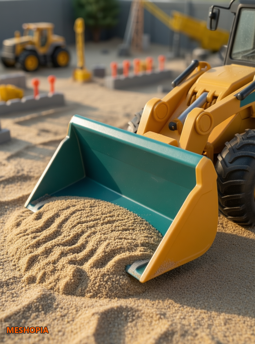 Vista de Compact Loader Shovel Attachment