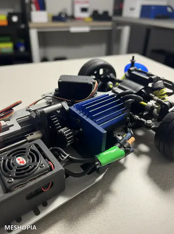 Vista de Motor Halter/ Engine holder
