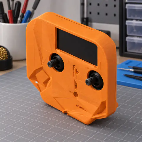 Vista de Cubierta frontal personalizable para emisora RC