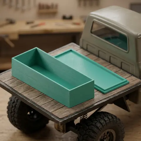 Vista de Caja de herramientas de escala para plataforma de crawler RC