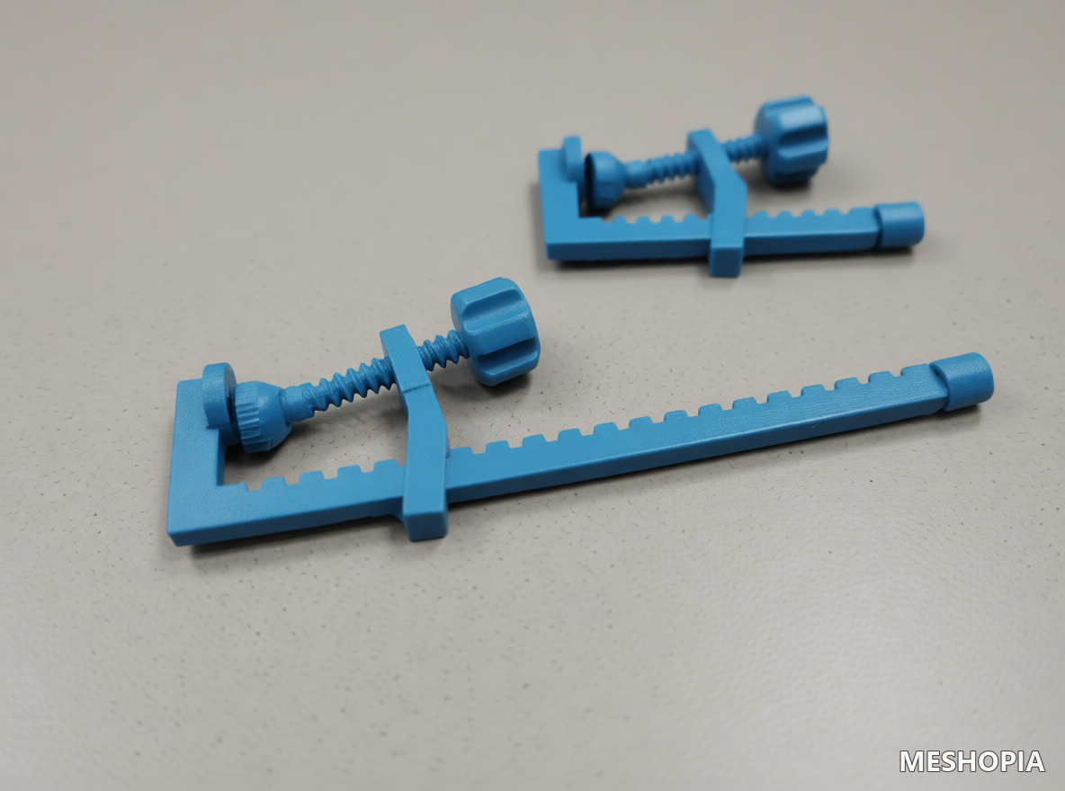 Vista de Mini Screw Clamp for Model Building